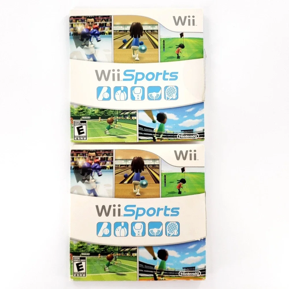 Wii Sports Nintendo Wii Lot Of 2 Complete Tested & Works